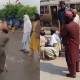 Azadi Marchers Pass Time JUIF