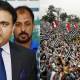 Azadi Marchers Fawad Chaudhry