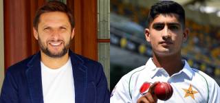 Shahid Afridi Naseem Shah