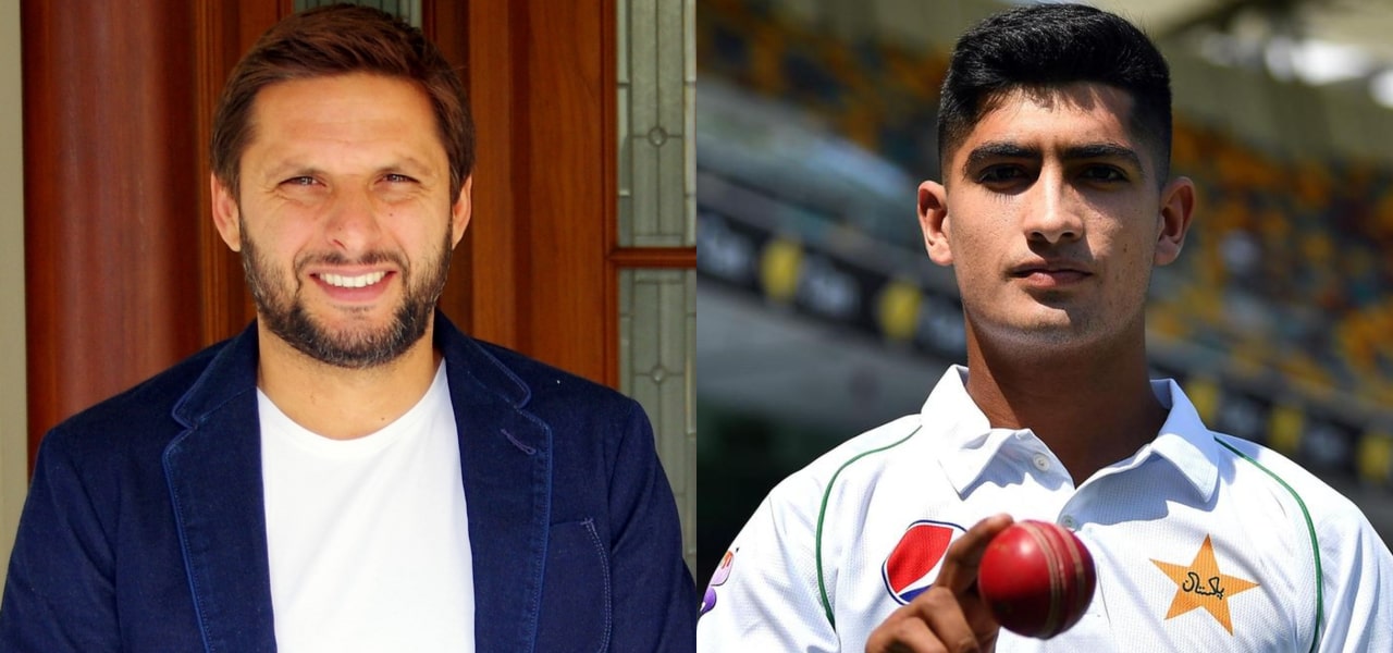 Shahid Afridi Naseem Shah