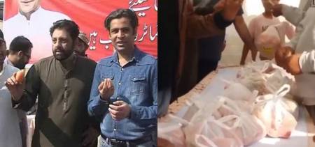 PTI Arsalan Taj Sells tomatoes for cheap