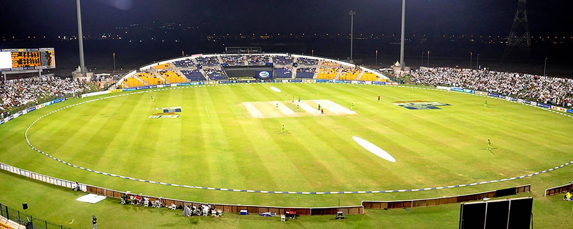 T10 League 2019 Zayed Cricket Stadium.