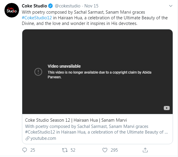 Abida Parveen Flags CokeStudio Season 12 song
