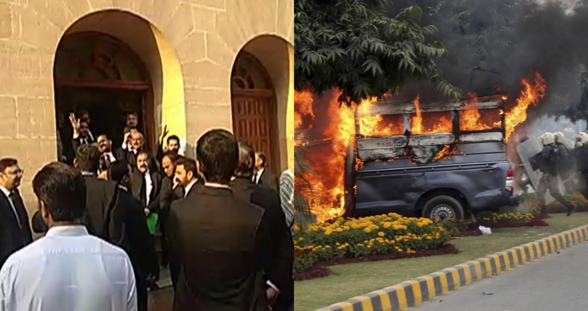 Lawyers attack on PIC