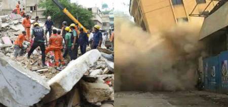 Building Collapse Karachi