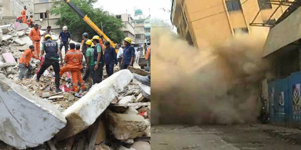 Building Collapse Karachi
