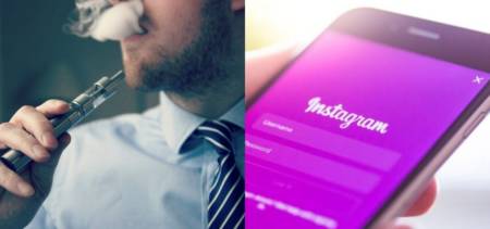 Instagram bans vaping