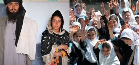 Mia Khan Afghan father Daughters' education