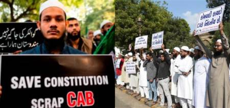 Indian Muslims Protest CAB