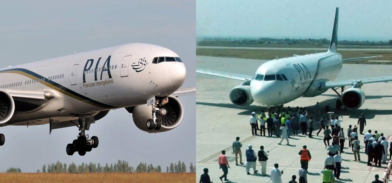 heart attack on PIA flight