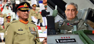 coas bajwa flies f 16