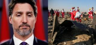 trudeau on iran plane crash