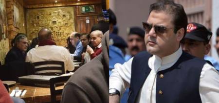 nawaz sharif in restaurant
