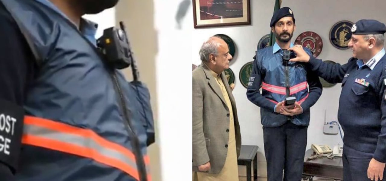 islamabad poliec body cameras