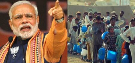 Modi puts in effort to stop Pakistan water supply