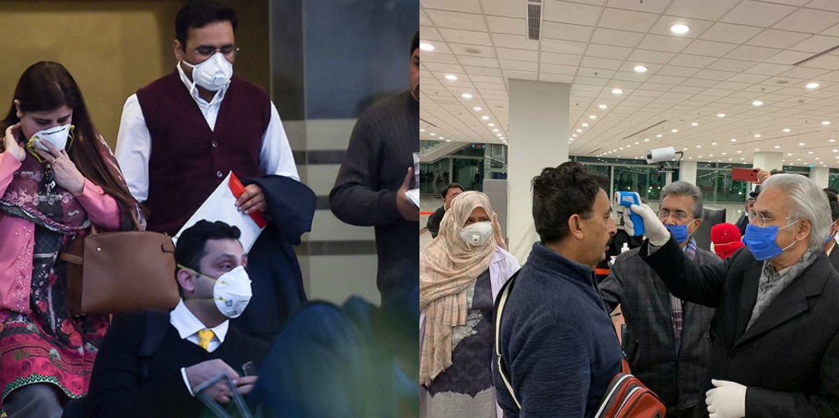Pakistanis returning from china