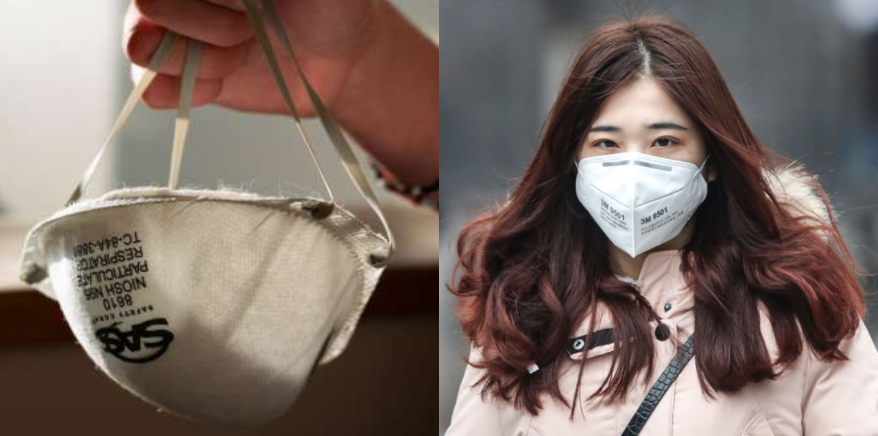 Coronavirus N-95 mask