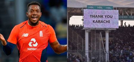 Chris Jordan Lauds Karachi