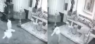 Man Destroys Shrine
