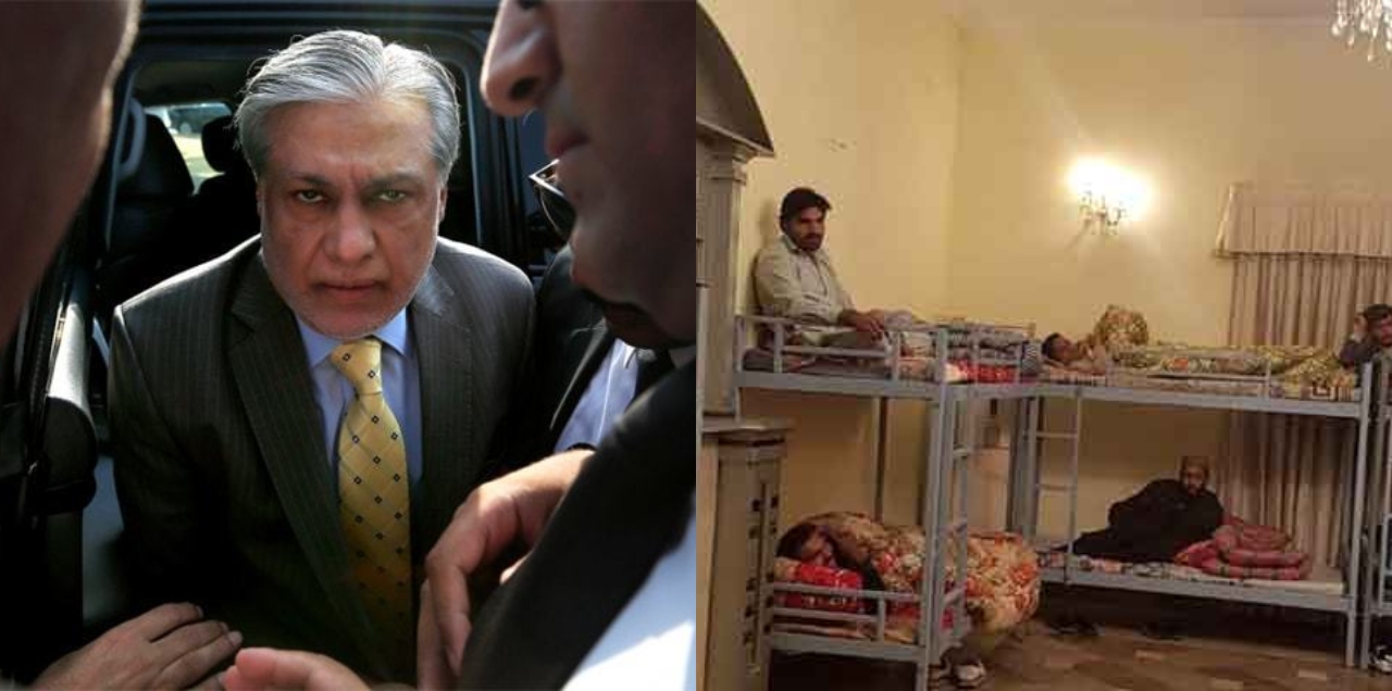 Shelter home ishaq dar