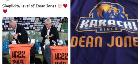 Dean Jones karachi kings