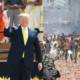 trump in india