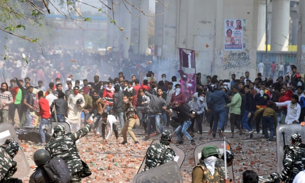 trump in india