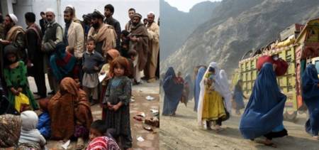afghan refugees return home