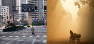 global pollution covid-19
