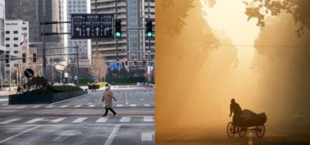 global pollution covid-19