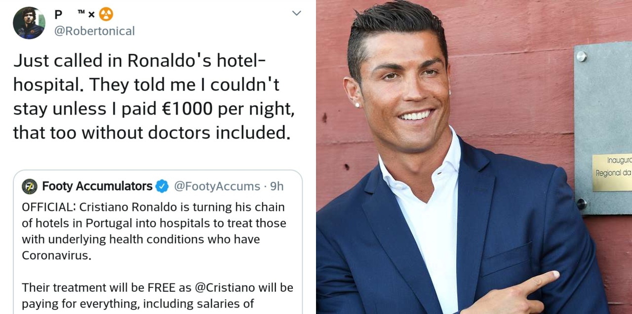Cristiano Ronaldo Coronavirus