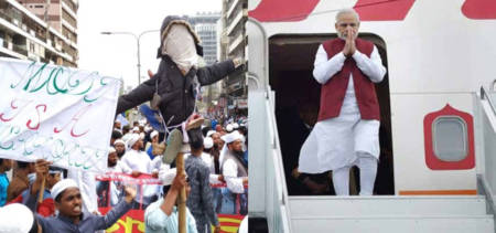 bangladesh modi protest