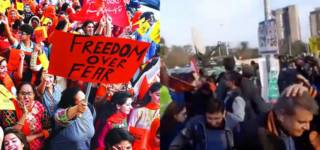 Aurat march attacked