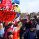 Aurat march attacked