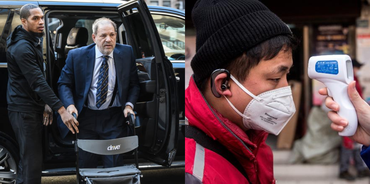 harvey weinstein coronavirus