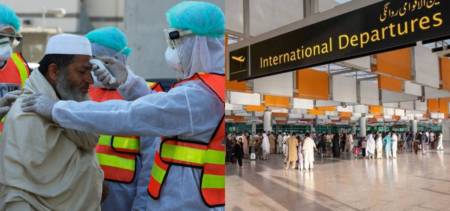 coronavirus pakistan halts international flights