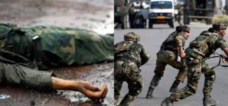 indian soldier suicide iok