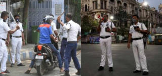 Indian Police Coronavirus Lockdown