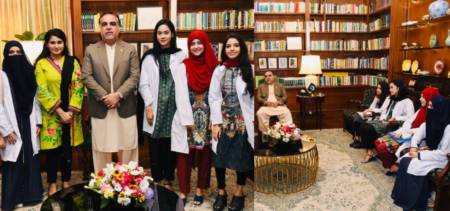 Pakistani Students Plates Fruit Peels