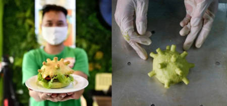 coronavirus burgers