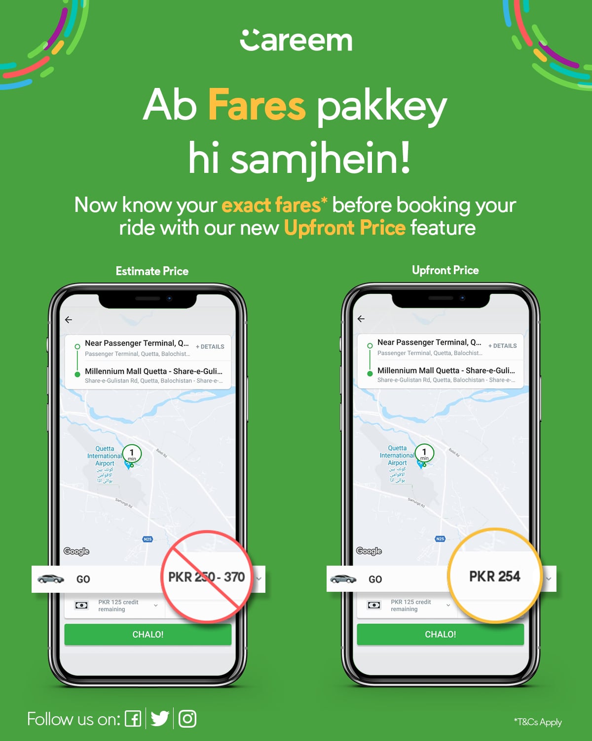 Careem Exact Fare
