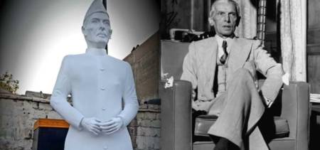 quaid e azam sculpture