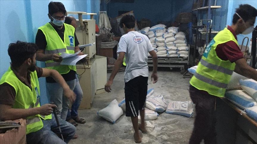 Coronavirus Postman Distribute Pensions