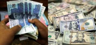 dollar rises pakistani rupee