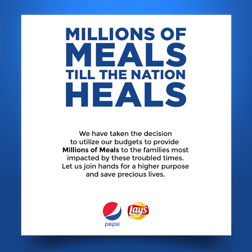 Pepsi Lays Millions Of Meals