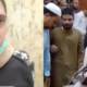 Lady police thrashed by a mob in karachij jumma prayer