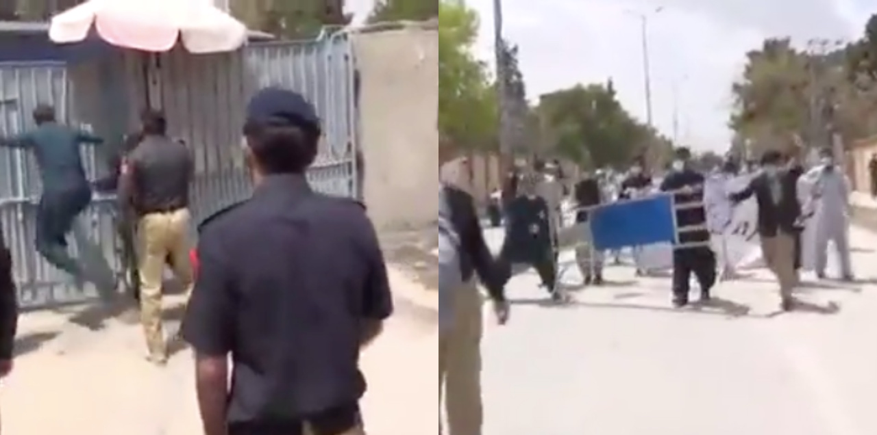 The Other Side Of The Picture: Doctors Used Force In Quetta Before The Police Took Actions