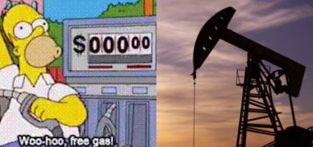 SImpsons. Oil price crash