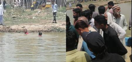 five kids drown in Karachi