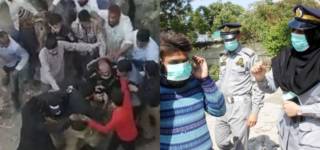 Public Retaliate To Lockdown By Karachi Police 